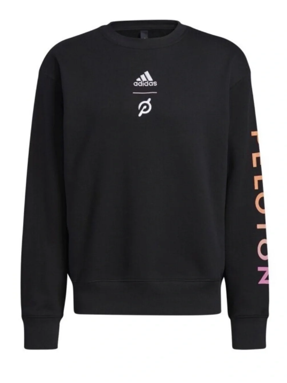 Peloton x Adidas Black Go Retro Crewneck